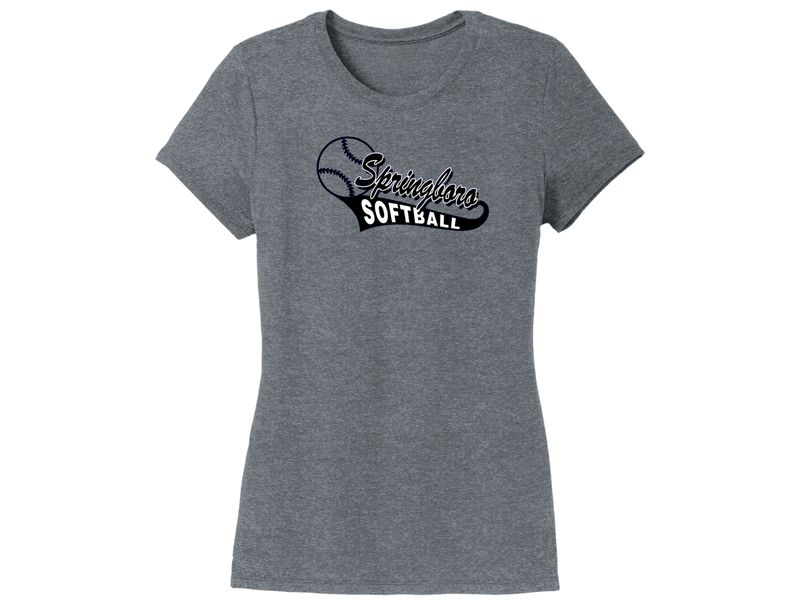 Ladies Cut T-shirt - Softball 05