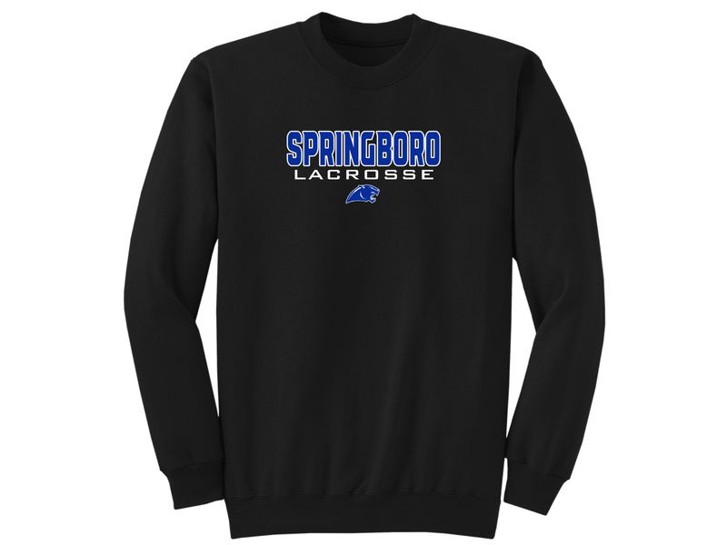 Unisex Crew OR Hooded Sweatshirt - Lacrosse 04 Royal