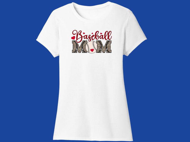 Baseball Mom T-shirt or Sweatshirt