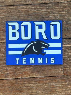 Car Decal Blue Stripe-Tennis