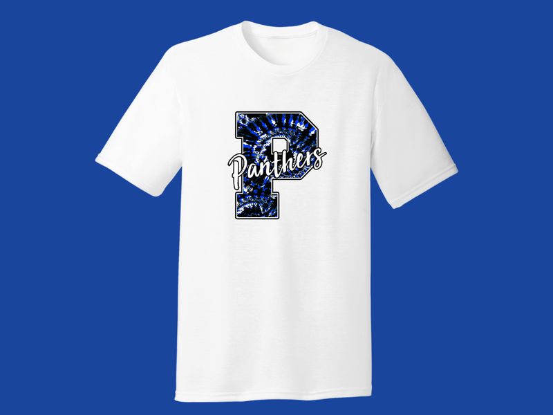 Unisex T-shirt - Panthers Tie Dye WGS01