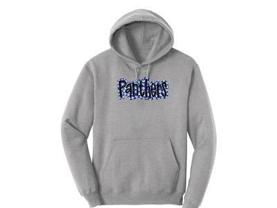 Unisex Crew OR Hooded Sweatshirt - Panthers Small Paw Print WGS02