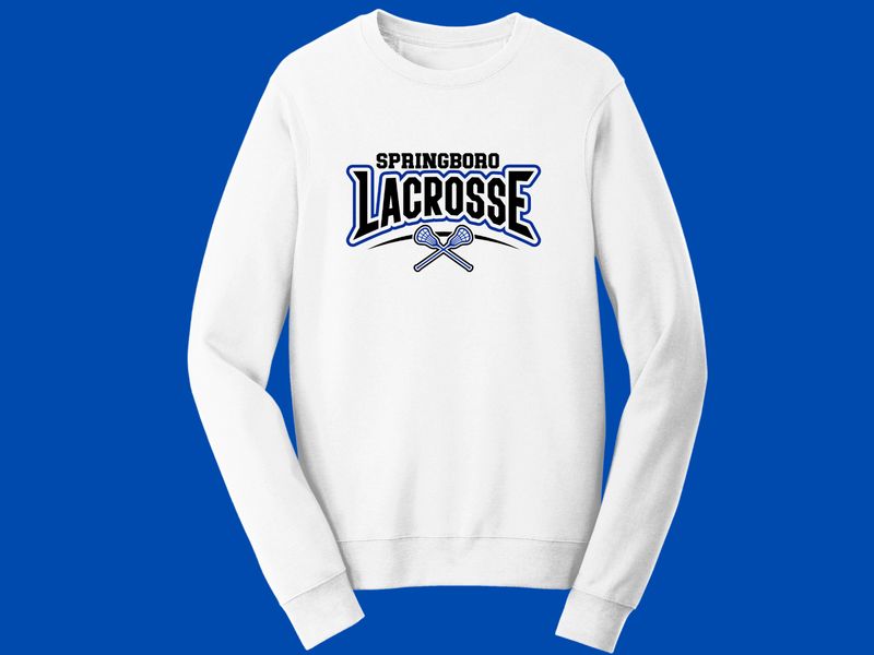 Unisex Crew OR Hooded Sweatshirt - Lacrosse 07