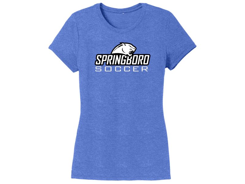 Ladies Cut T-shirt - Soccer 01