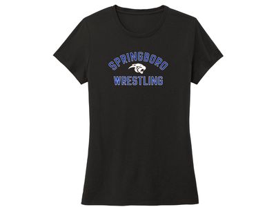 Ladies Cut T-shirt -Wrestling 04