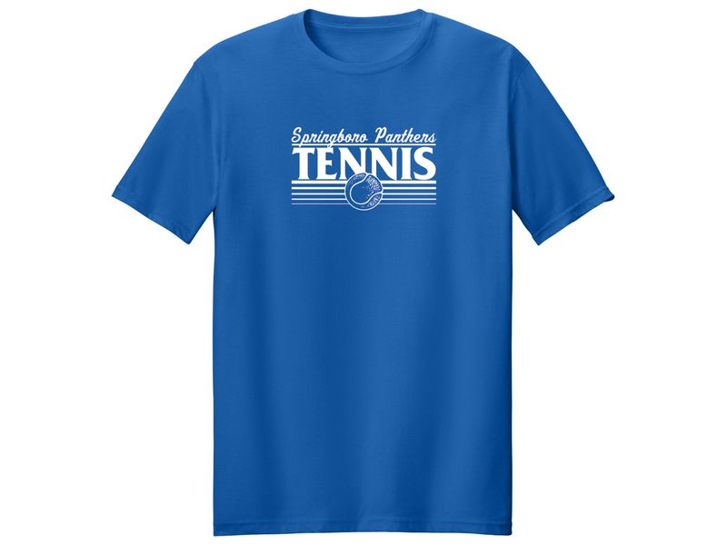 Unisex Or Ladies Cut T-shirt - Tennis 01