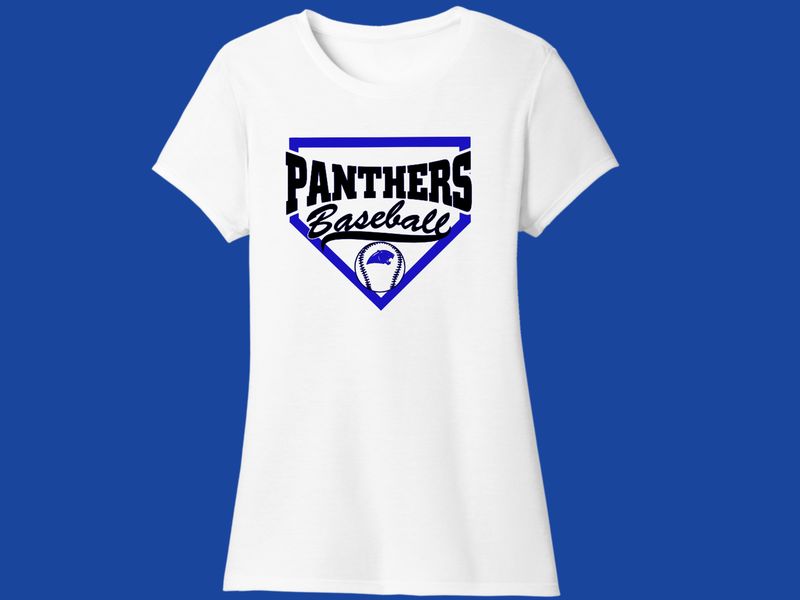 Ladies Cut T-shirt - Baseball 02