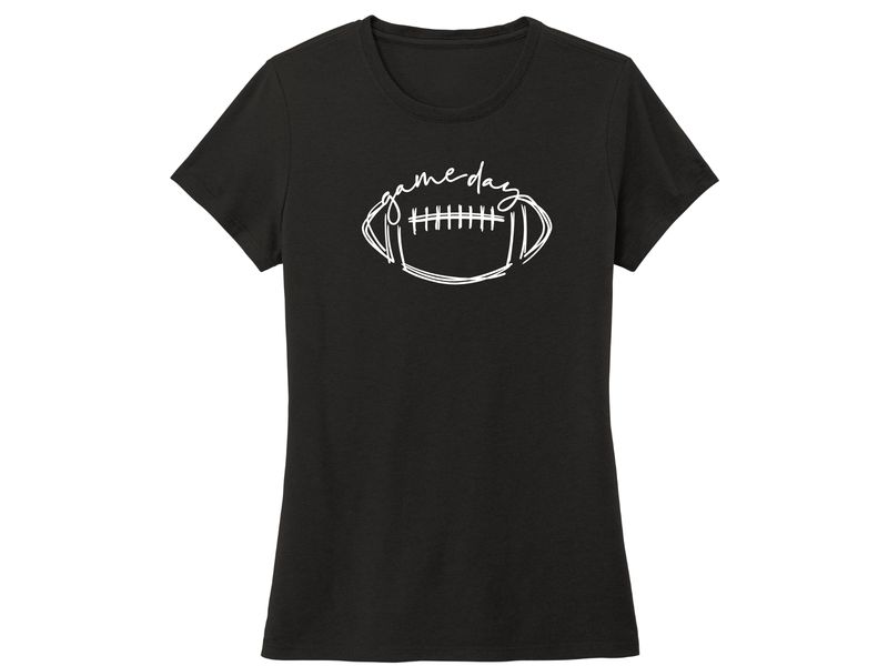 Ladies Cut T-shirt - Football Gameday 16