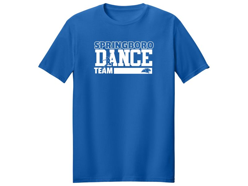 Unisex or Ladies Cut T-shirt - Dance 1