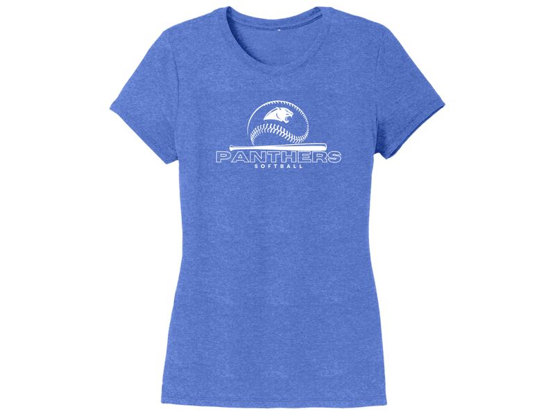 Ladies Cut T-shirt - Softball 10