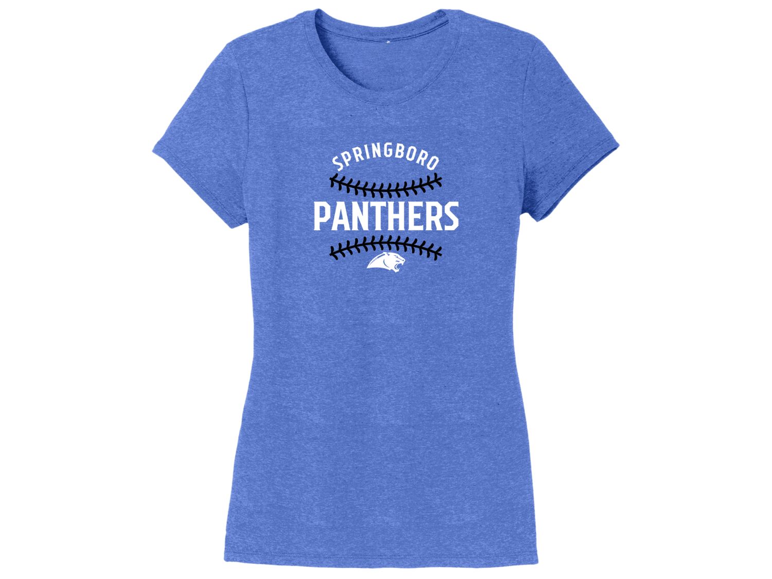 Ladies Cut T-shirt - Softball 12