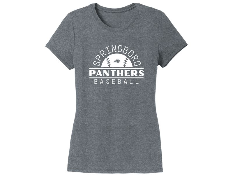 Ladies Cut T-shirt - Baseball 11