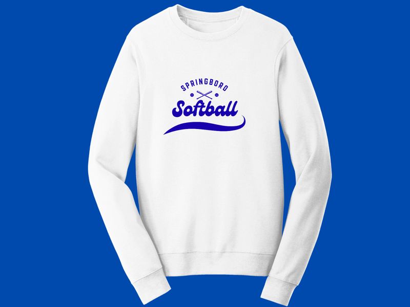 Unisex Crew OR Hooded Sweatshirt - Softball 09