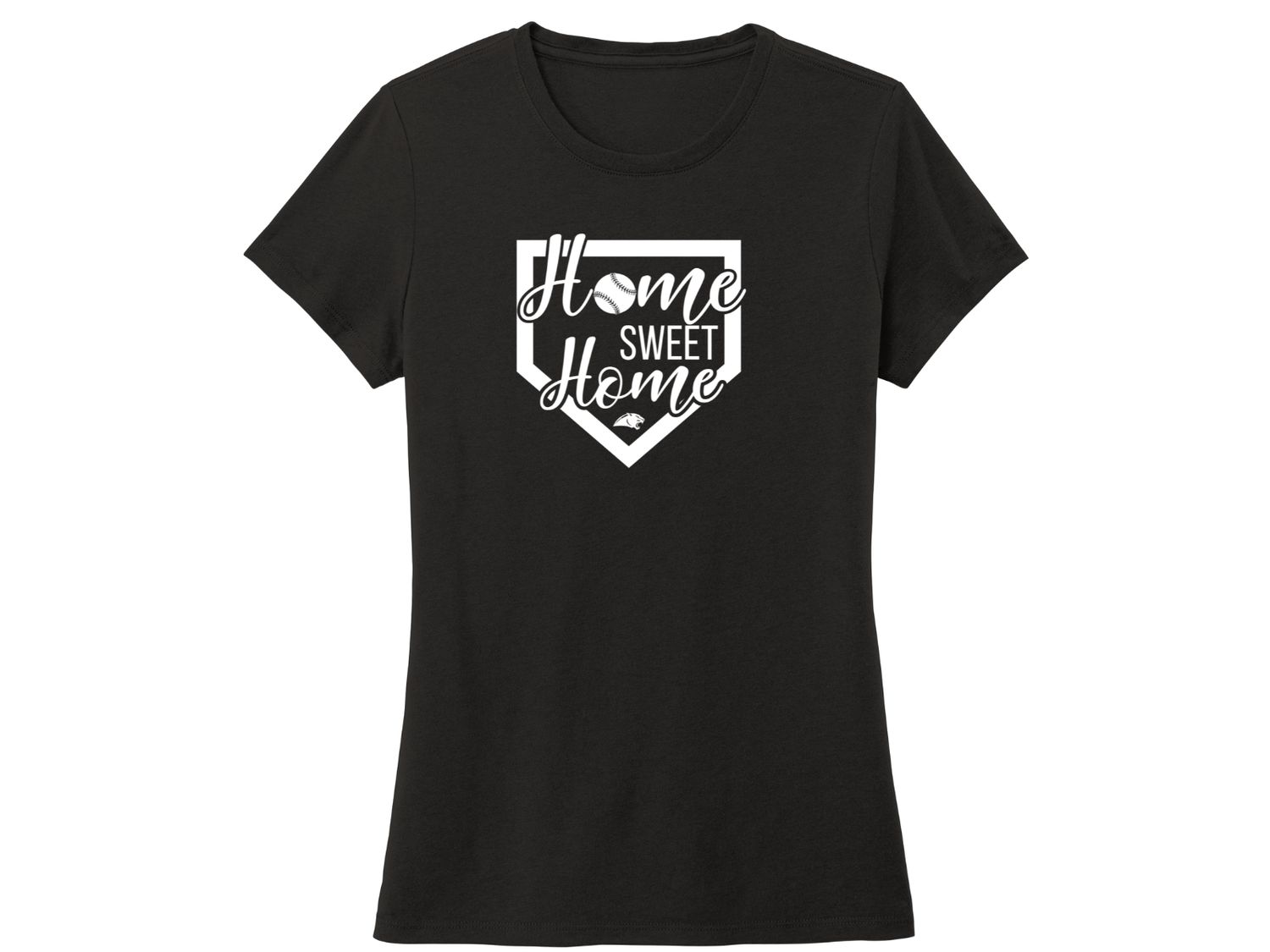 Ladies Cut T-shirt - Baseball 13
