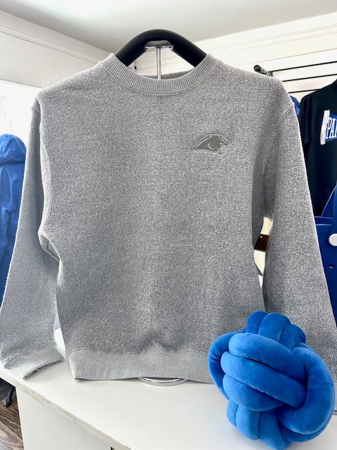 Nantucket Sweatshirt Embroidered Springboro Panther Head