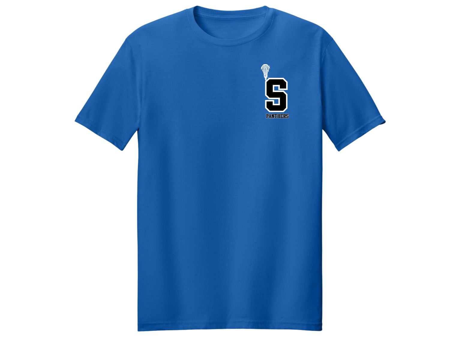 Unisex T-shirt - Lacrosse Stick Left Chest