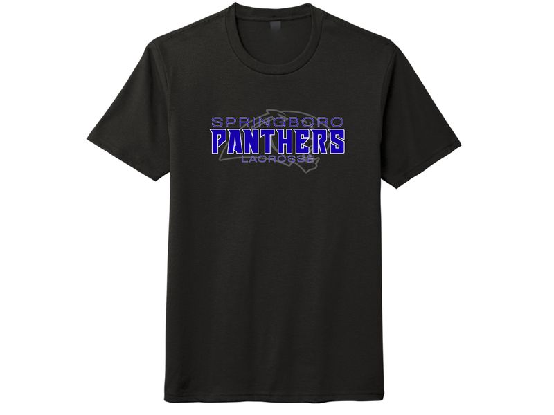 Unisex T-shirt - Lacrosse Panther Head Shadow