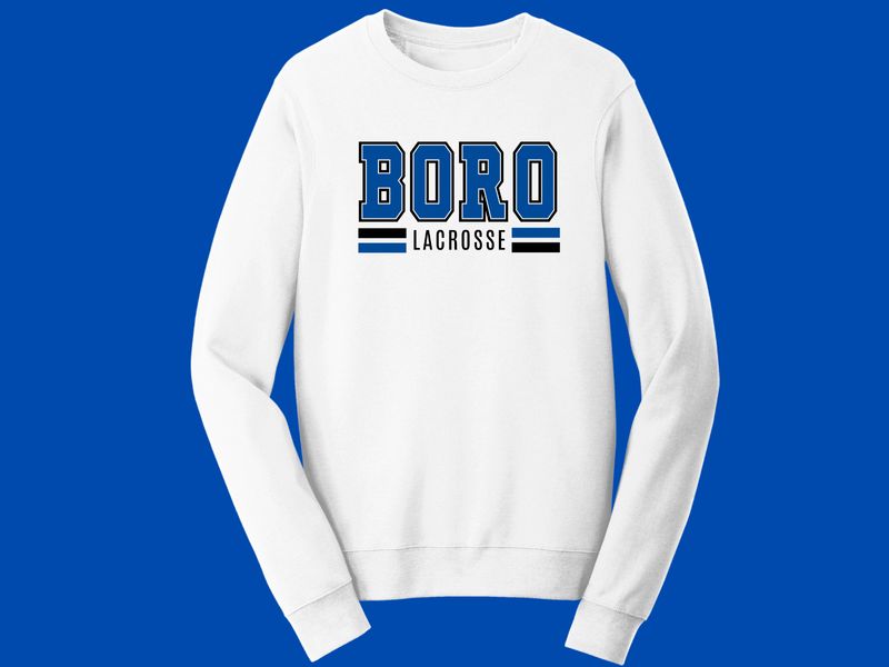 Unisex Crew OR Hooded Sweatshirt - Lacrosse BORO
