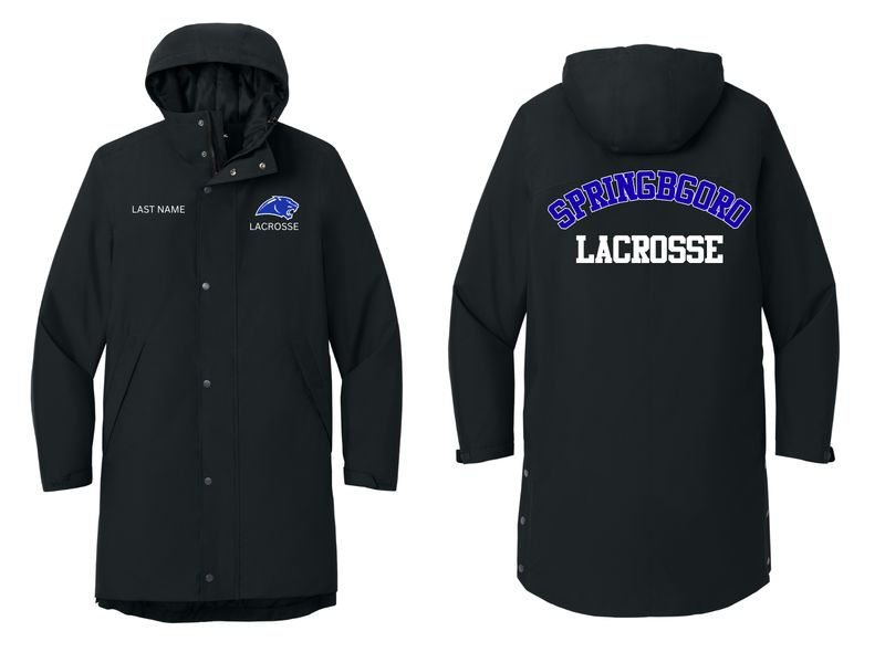 Springboro Lacrosse Sideline Parka Jacket