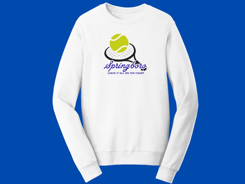 Unisex Crew OR Hooded Sweatshirt - Tennis 9