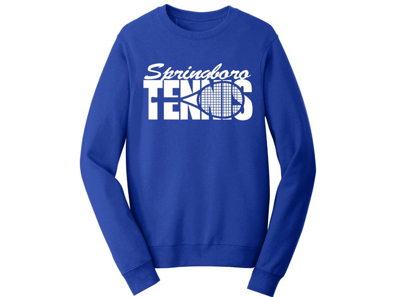 Unisex Crew OR Hooded Sweatshirt - Tennis 6