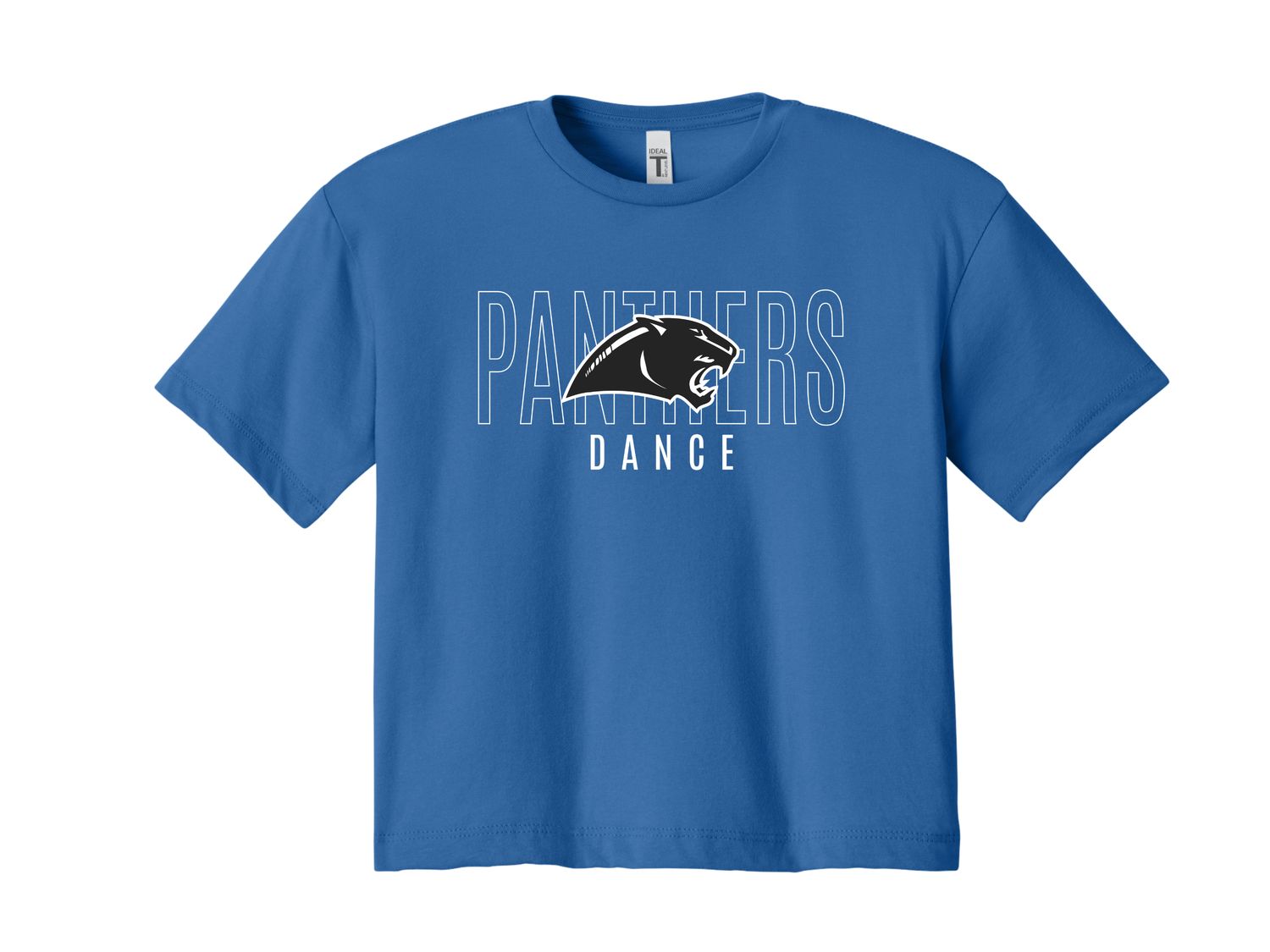 Ladies Crop Top T-shirt - Dance 8