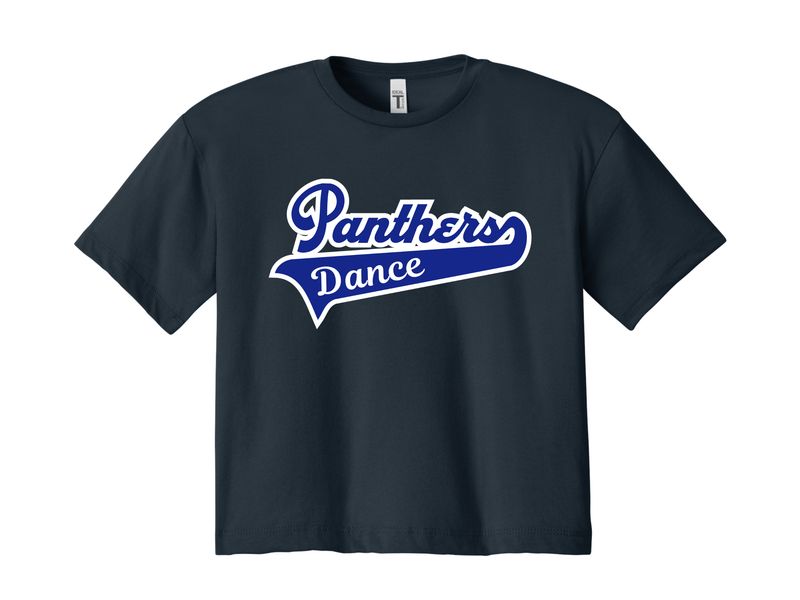 Ladies Crop Top T-shirt - Dance 5