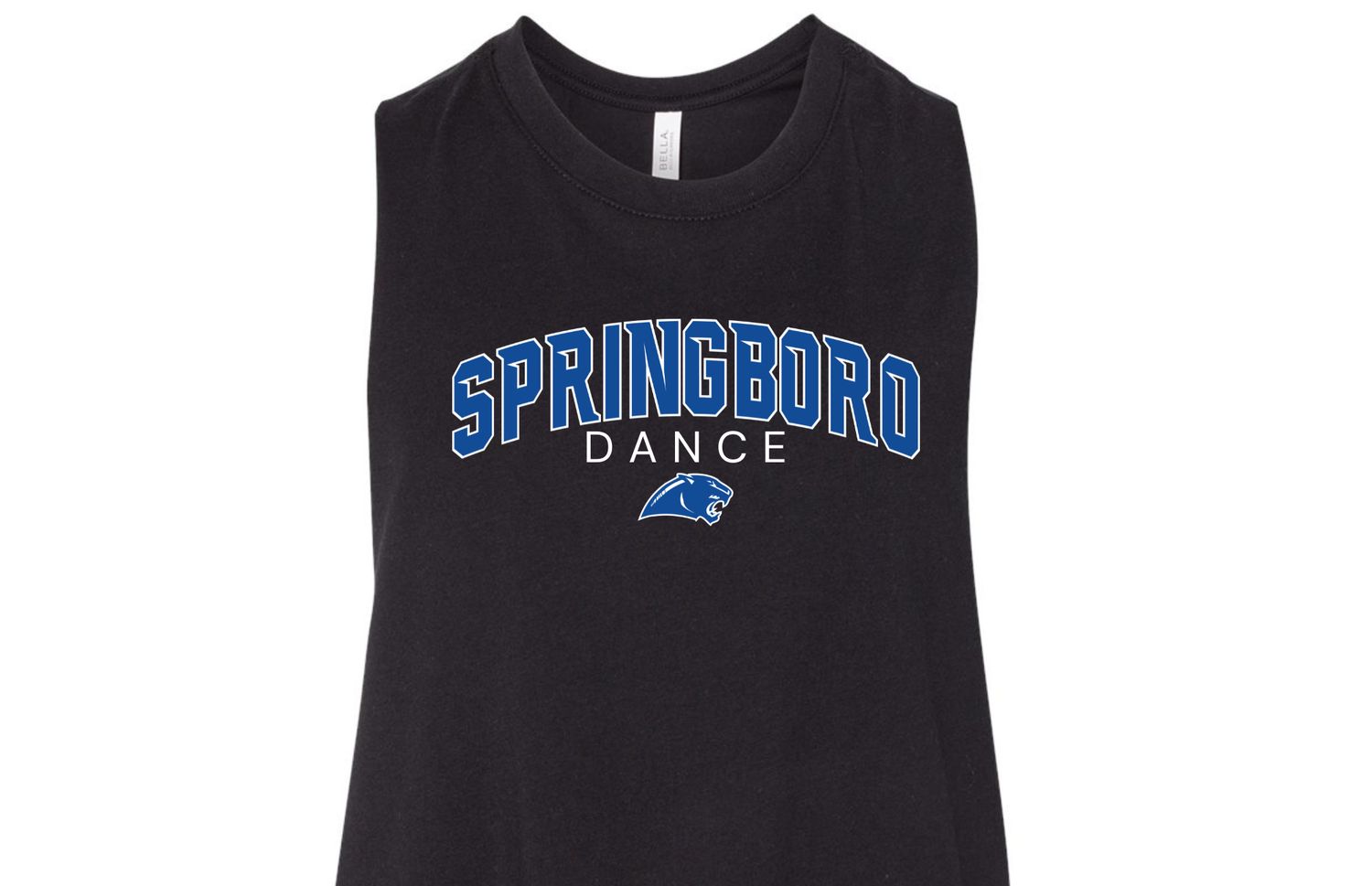 BELLA + CANVAS Racerback Crop Tank - Dance Practice Tank