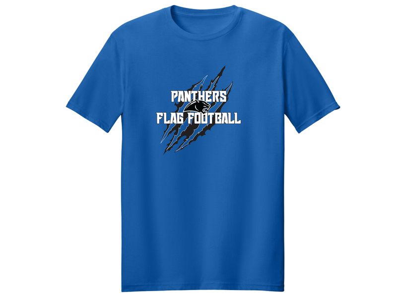 Unisex or Ladies Cut T-shirt - Flag Football 4