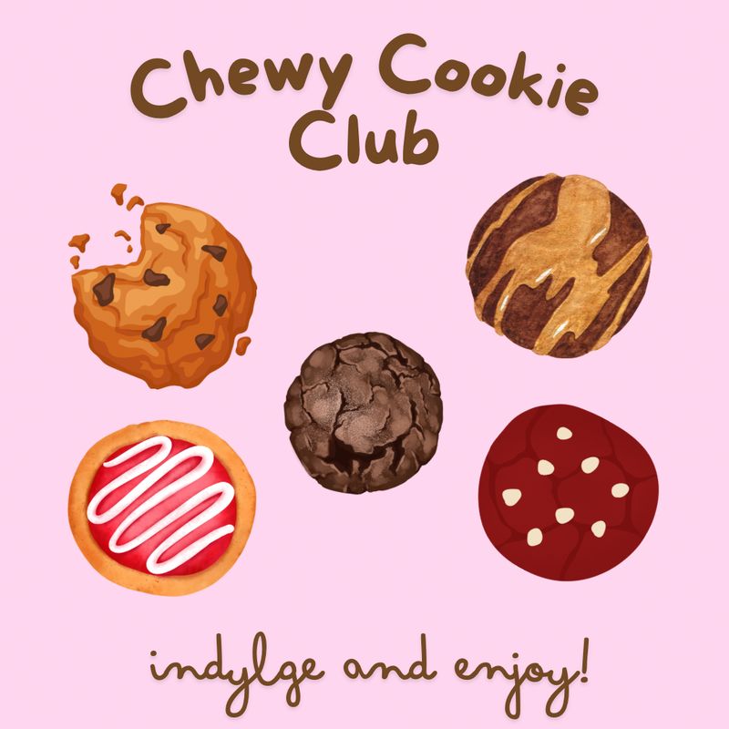Chewy Protein Cookies (4 Pack)