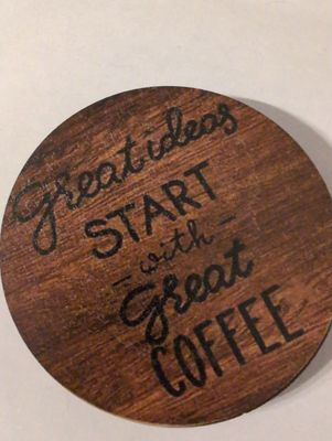 IMPERFECT great ideas coaster