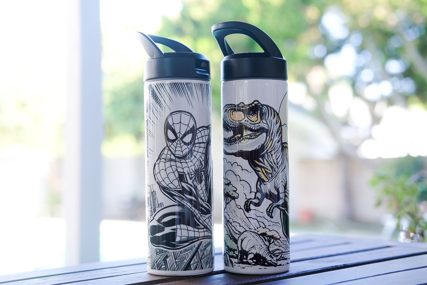 Fierce Characters Sports Water Bottle