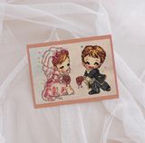 Anime Wedding Couple Cross Stitch