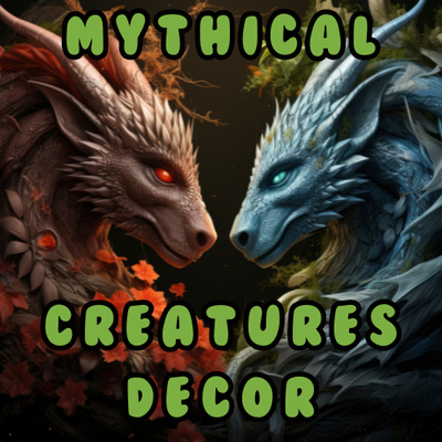 MYTHICAL CREATURES DECOR