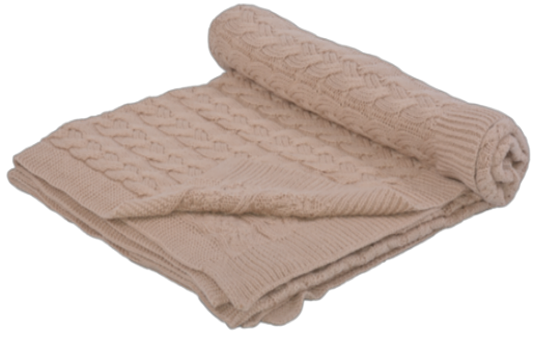 OAT Textured weave throw