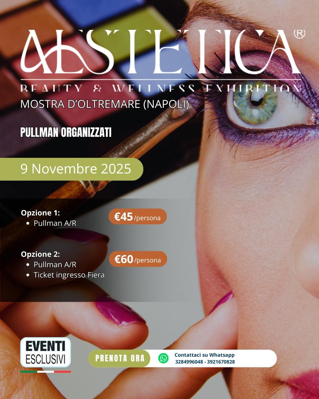 Aestetica &quot;Domenica 9 Novembre 2025&quot; Pullman Organizzati