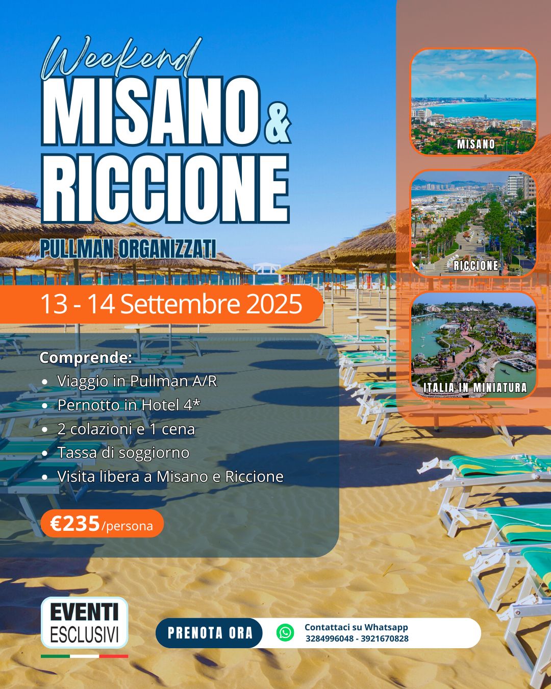 Week-end Misano Adriatico &quot;13&amp;14 Settembre 2025&quot; Pullman Organizzati