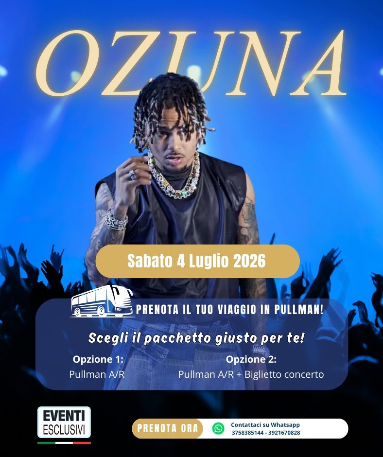 Alien Sound Festival🎶 "Sabato 4 Luglio 2026" Napoli - Ex Base Nato - Pullman Organizzati