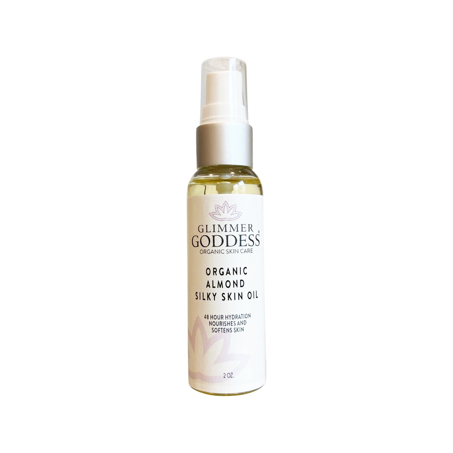 Organic Bath &amp; Body Gift Set - Sweet Almond Shower Oil, Fizzing Bath