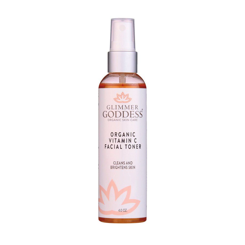 Organic Vitamin C Facial Toner &amp; Natural Astringent, Size: 4 oz.