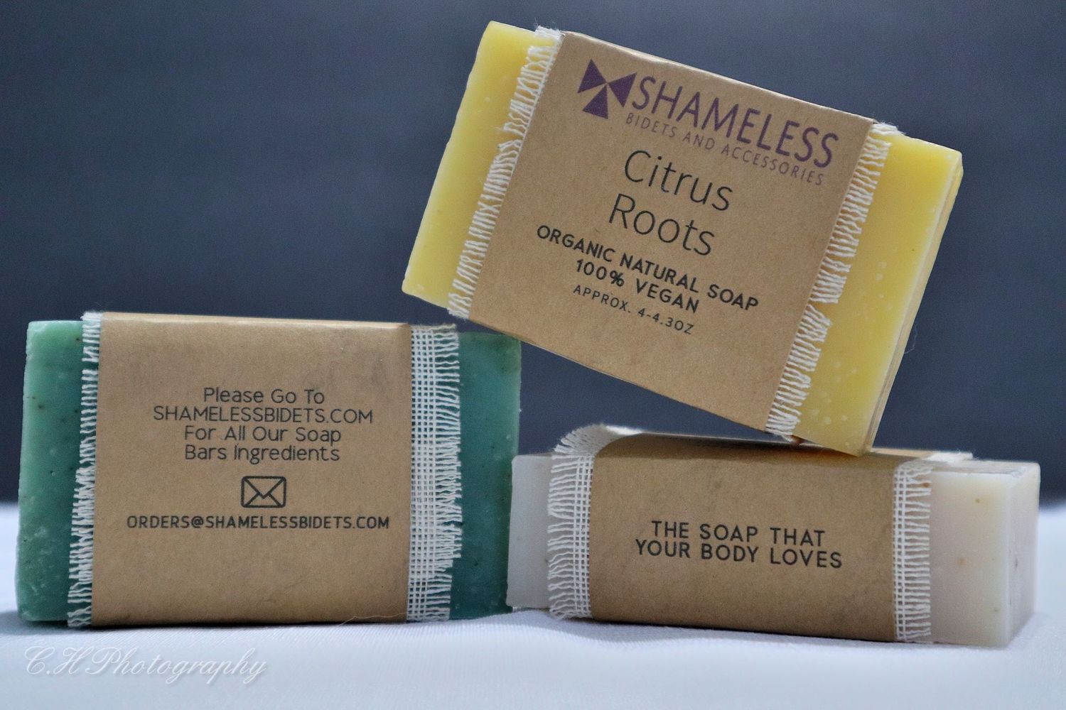 Organic Coconut Soap (Vegan), Style: Citrus Roots