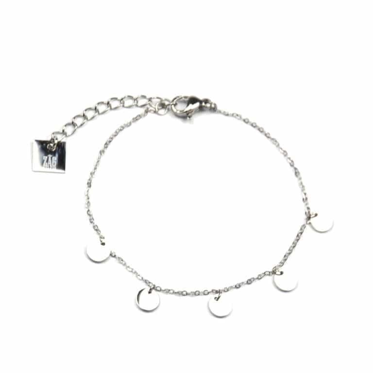 Zag Bijoux Anklet Coins | Zilver