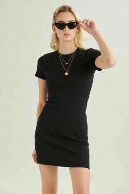 24 Colours T-Shirt Dress Bianca 24 Colours T-Shirt Dress Bianca