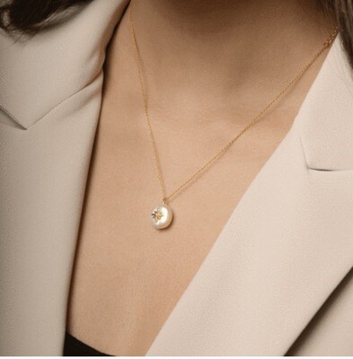 Margot Bardot Necklace | Star Freshwater Pearl