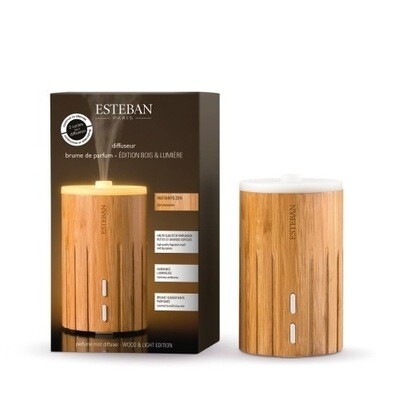 Esteban Mist Diffuser Wood & Light