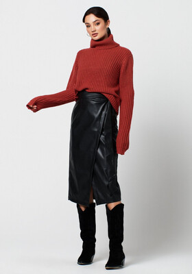 Rut & Circle Skirt Petra | Black Rut & Circle Skirt Petra | Black