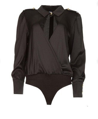 Silvian Heach Body Dinosarus | Black Silvian Heach Body Dinosarus | Black