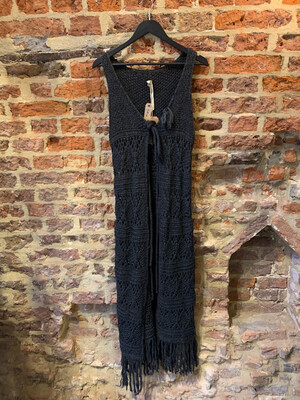 Isla Ibiza Long Gilet - Grey (outlet) Isla Ibiza Long Gilet - Grey (outlet)