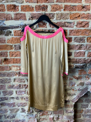 Joyce & Girls Tunic/Dress - Silk Gold (outlet) Joyce & Girls Tunic/Dress - Silk Gold (outlet)