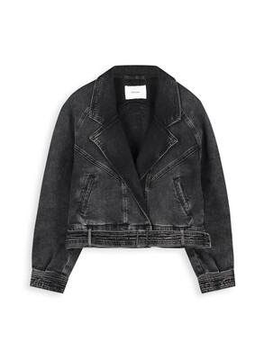 Homage Denim Jacket Retro - Washed Black Homage Denim Jacket Retro - Washed Black